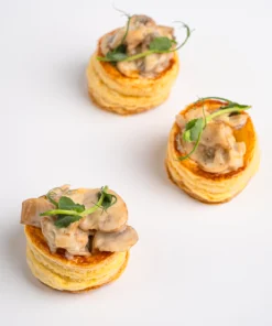 Creamy Mushroom Vol Au Vent 1