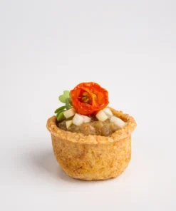 Miso Aubergine Mango Croustade 2