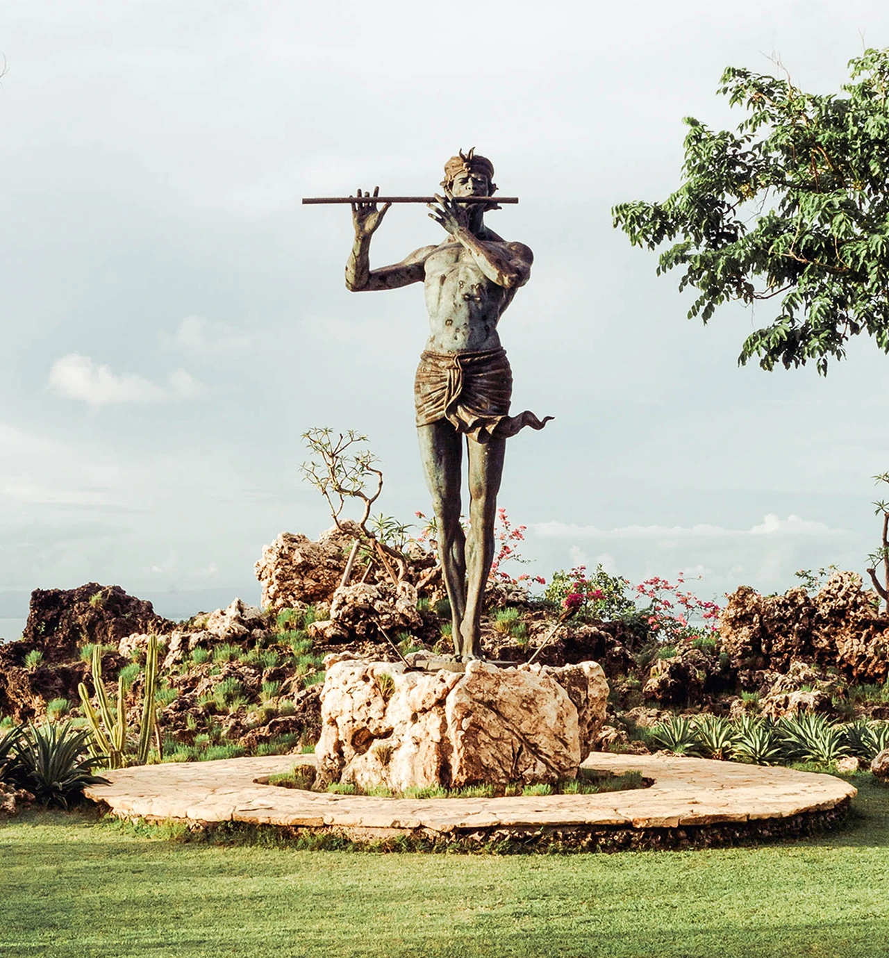 Statue Courtyard