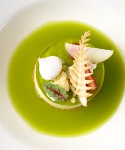2malang Apple Kemangi Panna Cotta